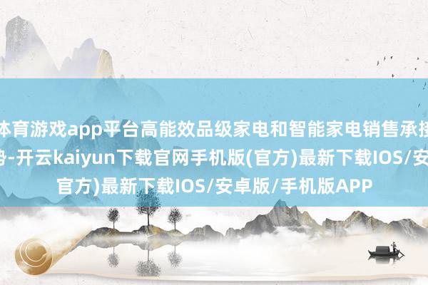 体育游戏app平台高能效品级家电和智能家电销售承接保持高速增长态势-开云kaiyun下载官网手机版(官方)最新下载IOS/安卓版/手机版APP