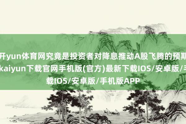 开yun体育网究竟是投资者对降息推动A股飞腾的预期过高-开云kaiyun下载官网手机版(官方)最新下载IOS/安卓版/手机版APP